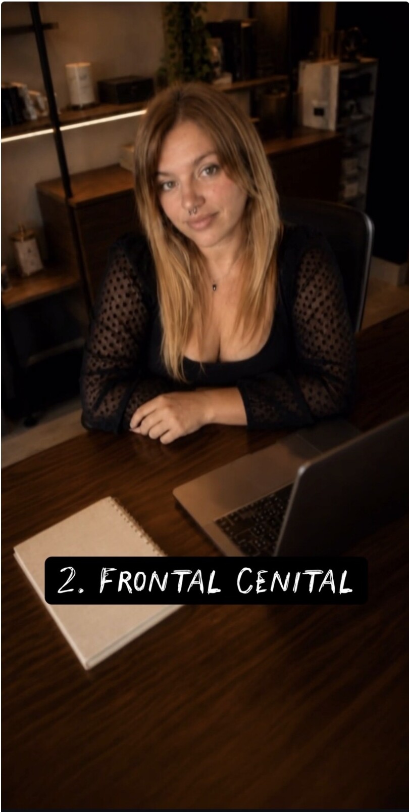 2. Frontal cenital